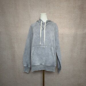 Zenana Mineral Stone Washed Super Soft Oversized Hoodie with Kangaroo Pocket